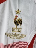 2006 Mens France away Retro Jersey