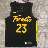 Mens Toronto Raptors Nike Black 2020/21 Swingman Jersey - City Edition