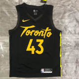 Mens Toronto Raptors Nike Black 2020/21 Swingman Jersey - City Edition