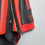 Mens Jersey AC  Home  Retro long sleeve 2006-2007