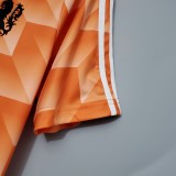 1988 Netherlands Home Retro Soccer Jersey