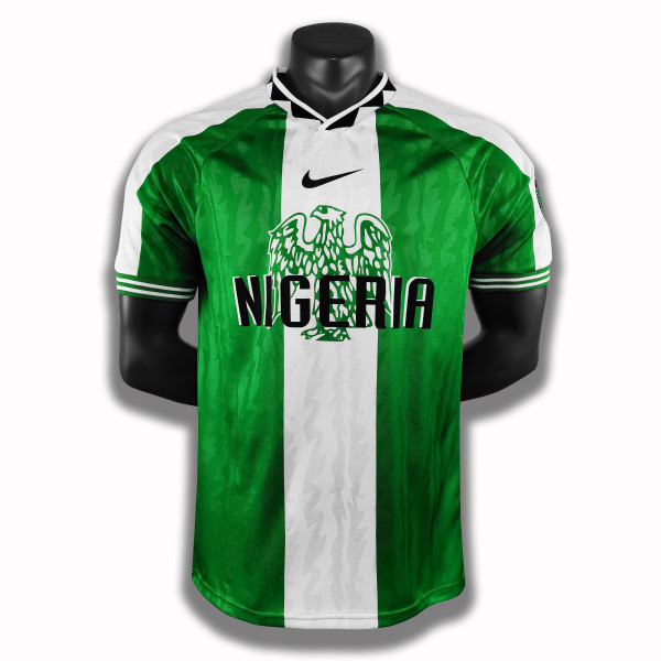 Mens Jersey  Nigeria  Home  Retro 1996