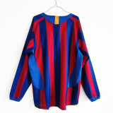Barcelona Retro Home Jersey Mens  2005-2006
