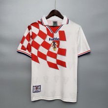 Croatia Home Retro Jersey Mens 1998