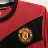 2010 Manchester United Retro home Long sleeve Jersey