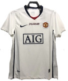 Retro Manchester United Jersey Mens  2008/2009 UEFA Champions League
