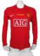Mens Jersey Manchester  Home  Retro long sleeve  2007-2008