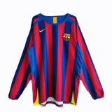 Barcelona Retro Home Jersey Mens  2005-2006