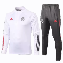 Kids Real Madrid Training Suit White 2020/21