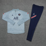 Mens PSG Training Suit Royal grey 2021