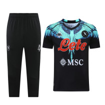 Mens Naples Training Suits  blackcropped trousers2021