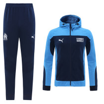 Mens Olympique Marseille Training Suit blue 2021