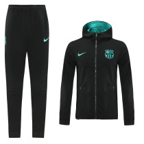 Mens Barcelona Training Suit black  -green   2021