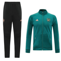 Mens Arsenal Training Suit Lake blue  2021
