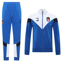 Mens Italy Training Suit  blue2021