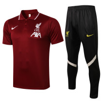 Mens Liverpool Training Suit   Claret  2021