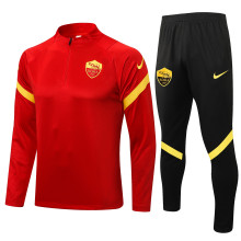 Mens Roma Training Suit Red 2020/21