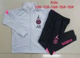 Kids PSG Training Suit Jordan  grey  2021