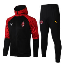 Mens AC Milan Training Suit black     2021