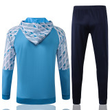 Mens Olympique Marseille Training Suit blue  2021
