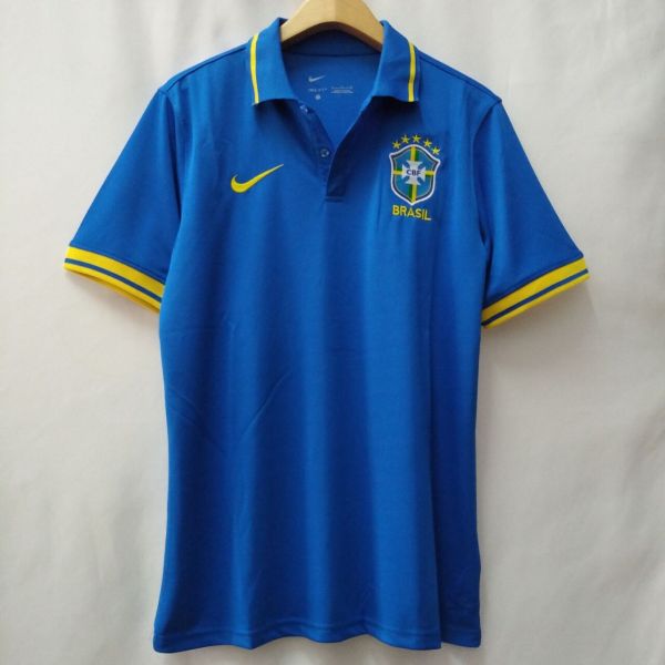 Mens  Brazil Polo Jersey 2021/2022