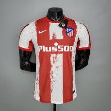 Mens Jersey  Atletico Madrid Home player Version  2021-2022