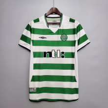 Retro Celtic Home Jersey Mens 2001-2003