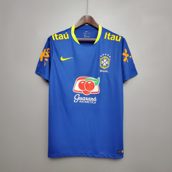 Retro Brazil Home Jersey Mens