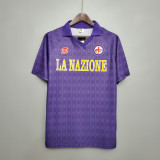 Retro Fiorentina Home Jersey Mens 1989-1990