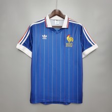 Retro French  Home Jersey Mens1982