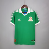 Retro  Mexico   Home Jersey Mens 1986