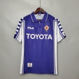 Retro  Fiorentina Home Jersey Mens 1990