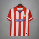 Retro  Atletico Madrid   Home Jersey Mens 2013-2014