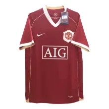 Retro Manchester United Home Jersey Mens 2006-2007