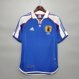 Retro  Japan  Home Jersey Mens 2000-2001