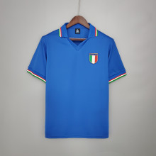 Retro  Italy Home Jersey Mens 1982