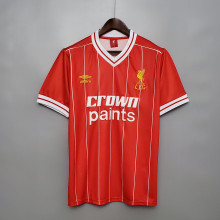 Retro  Liverpool Home  Jersey Mens 1981-84