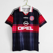 Retro  Bayern  Home  Jersey Mens 1997-1999