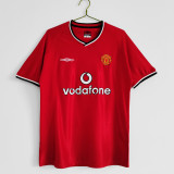Retro Manchester United Home Jersey Mens 2000/02