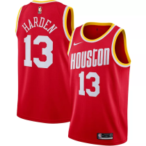 Mens Houston Rockets Nike Red Swingman Jersey - Hardwood Classics