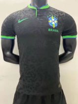Brazil Jersey Mens 2022-23 Brazil black player