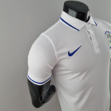 Mens Jersey POLO Brazil White S-XXL 2022-2023