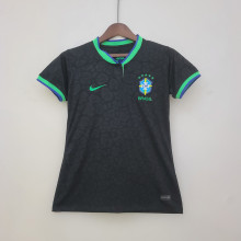 Women Jersey Brazil Black 2022-2023