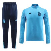 Mens Argentina Jacket + Pants Training Suit Sky-blue 2022/23