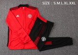 Mens Manchester 2023 United  New Coat and pants Red Men Suit