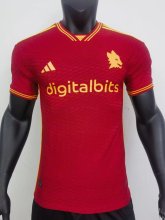 23/24 Roma Home Jersey Player Version