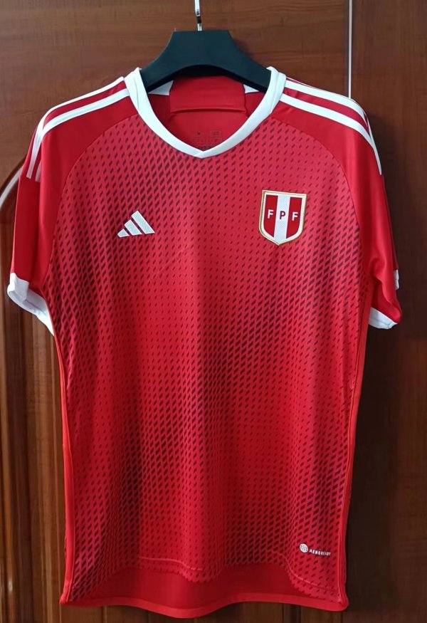 23/24 Peru Away Soccer Jersey Fans Version