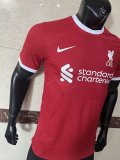 23/24 Liverpool Home Soccer Jersey Player Version