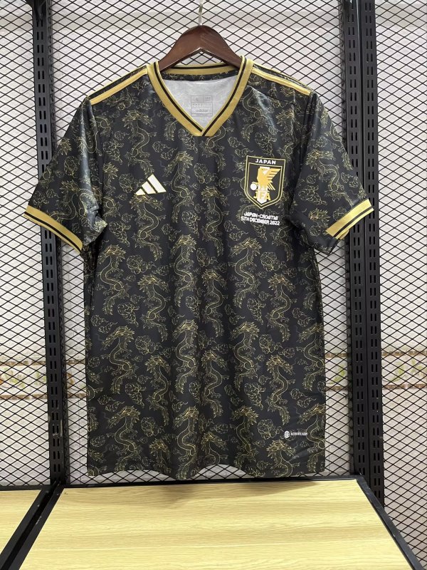 23/24 Japan Special Black Soccer Jersey Fans Version