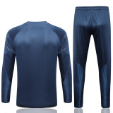 Mens Paris/PSG New Blue Training suit  2023/24